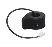 Jotekonoby Accélérateur au pouce pour trottinette électrique, régulation précise de la vitesse, construction en plastique durable, compatible avec les séries N40 N30 N20, confort de conduite amélioré