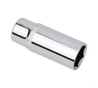 Jotekonoby Adaptateur de douille profonde de 3/8", tête de clé à douille hexagonale, outil d'extension de douille à cliquet pour 8 mm à 24 mm, ensemble de clés à douille longue, acier au chrome