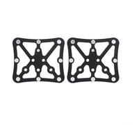 Jotekonoby Adaptateur de pédale plate pour - Kit de conversion en alliage d'aluminium CNC compatible avec KEO et Tankelos, clous antidérapants pour VTT et vélo de route (taille S)