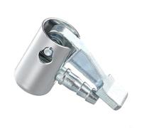 Jotekonoby Adaptateur de pouce rapide pour pompe pour gonfler les pneus de vélo et de voiture 150 psi max avec buse de verrouillage des valves pour Schrader et Presta Compatible Copp (type C)