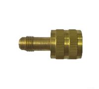 Jotekonoby Adaptateur de réservoir en laiton 1/4 SAE auto-scellant pour connexion de réservoir d'eau industriel, faible perte, coupleur à connexion rapide 6,35 mm femelle vers mâle