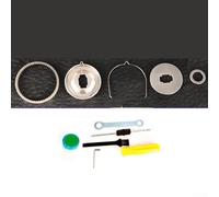 Jotekonoby Alarme de déchargement en acier inoxydable de rechange pour moulinet de pêche Daiwa 20/21/22 Alphas - Kit de réparation avec joint, ressort sonore, couvercle Pla