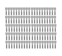 Jotekonoby Attaches de câble en nylon pour organisation de la maison et du jardin, sangles de gestion de câbles de 28 x 90 mm avec dos solide, lumière décorative (gris, 100 pièces)