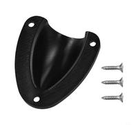 Jotekonoby Avec cache-grille d'aération en nylon Marine Plus pour format de câble, anti-éclaboussures, sortie d'air, imperméable, résistant aux intempéries, à usage multiple (noir)