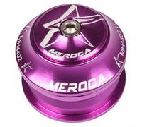 Jotekonoby Avec VTT avec casque de vélo 44 mm pour 286 mm pour fourche à tube Ensemble de bol à roulement scellé intégré pour CNC pour coque en alliage d'aluminium compatible droit 1 (violet)