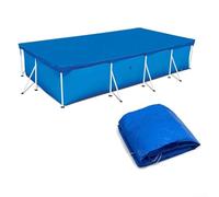 Jotekonoby Bâche rectangulaire pour piscine hors sol en tissu Oxford résistant aux déchirures, parfaite pour l'eau et la poussière (400 x 211 cm)