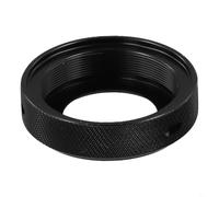 Jotekonoby Bague de réglage du pédalier en aluminium pour Cues FC-U4010/FC-U6000 pour manivelles de vélo, compatible avec outil hexagonal de 2,5 mm, composant d'espacement de pédalier noir