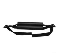 Jotekonoby Bande de poussée portable pour exercices fessiers avec rembourrage antidérapant, résistance légère pour entraînement de la hanche, noir, 120 cm