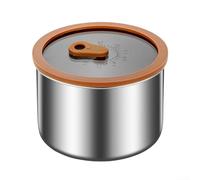 Jotekonoby Boîte de conservation hermétique en acier inoxydable avec couvercle anti-fuite pour congeler et conserver les soupes, récipient résistant aux odeurs (4)