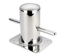Jotekonoby Borne de poteau en acier inoxydable 316 de qualité marine - Taquet d'amarrage robuste pour bateau - Support de corde - Matériel de yacht - 60 mm de long - 120 mm