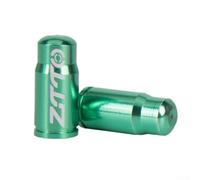 Jotekonoby Bouchons de valve en aluminium pour vélo Presta pour 4 vélos, résistants à la poussière et à l'eau, compatibles avec les valves de route, vélo de course pour Pack Cyc (vert)