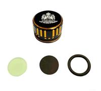 Jotekonoby Bouton de frein mécanique pour moulinets Abu Garcia - Tension de bobine - Remplacement pour joints 3 ou 35 séries 4 ou 5 avec moulinet de pêche compatible ou Abu M (noir doré)