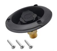 Jotekonoby Bride d'entrée de remplissage d'eau en laiton avec clapet anti-retour, femelle NH de 1,9 cm vers 1,27 cm pour montage NPT, clapet anti-retour étanche pour camping-car, remorque et Ma