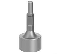 Jotekonoby Burin électrique pour tête de machine à empiler PH65A, marteau à béton en acier 40CR avec tige ronde, compatible avec les outils de traitement du bois, 1 pièce