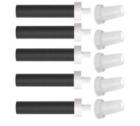 Jotekonoby Buse de rechange pour bouteille d'eau, pièces d'équipement d'hydratation extérieures, éléments filtrants de tige de carbone, bec verseur en silicone pour bouteille filtrante, bouteille en