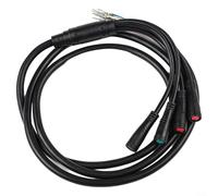 Jotekonoby Câble 1T4 pour contrôleur de moteur de scooter électrique Kugoo M4 - Câble d'alimentation compatible avec les roues de 25,4 cm pour tableau de bord avec identification du câblage