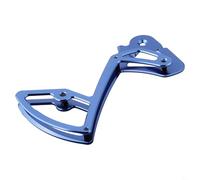 Jotekonoby Cage de dérailleur arrière pour Garbaruk, plaque intérieure en alliage d'aluminium usiné CNC 7075-T651 pour composant électrique de dérailleur de vélo, noir (bleu)
