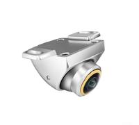 Jotekonoby Caméra de recul AHD 1080p montée sur voiture, grand angle de 170°, étanche IP68, pour vue avant/arrière/latérale, pour interface RCA (argent)