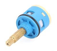 Jotekonoby Cartouche de dérivation de débit de douche, 3 voies, convient pour inverseur de robinet VS1205, 1 lot de cartouches de valve de dérivation de débit de douche à 3 voies en laiton ABS