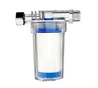 Jotekonoby Cartouche de filtre multifonction pour pommeau de douche avec coton PP et charbon actif, préfiltre universel pour robinet ou machine à laver, élimine le calcaire, la rouille (filtre W1)