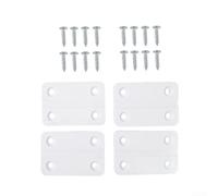 Jotekonoby Charnière de rechange pour porte de réfrigérateur, charnières en plastique ABS pour congélateur, kit de charnière de refroidisseur Igloo, accessoires de réfrigérateur de camping, pièces de