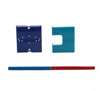 Jotekonoby Clips de charnière magnétiques robustes pour installation de charnière d'armoire, montage de charnière magnétique avec fixation rapide et alignement de 2 mm (A)