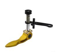 Jotekonoby Collier de serrage en aluminium pour tige de selle en alliage avec libération pour Quick Brompton Plus 3sixty Mètre pliable 72 x 67 mm Compatible avec vélos de ville Brompton (doré)