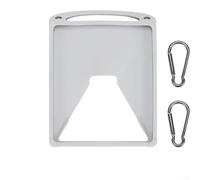 Jotekonoby Coque de protection en silicone pour Mini | Housse anti-collision avec boîtier antidérapant | Protège-antenne satellite d'extérieur pour camping-car (blanc)