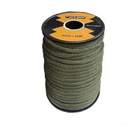 Jotekonoby Corde à 7 brins en nylon haute résistance pour tentes de camping, bâches et projets de survie - Couleur unie - 4 mm x 30 m