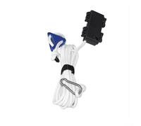 Jotekonoby Corde lumineuse LED pour tente de camping - 300 cm lumineuse durable avec 8 modes commutables, étanchéité IP66, résistance de 370 kg (300 cm, blanc)