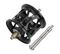 Jotekonoby Coupe de ligne modifiée pour Abu B4p4b5p5 Stx Mini bobines Stx Bseries Pièce de rechange compatible avec bobine Abu Garcia et modèles et aluminium (noir)