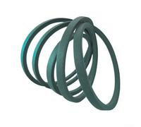 Jotekonoby Courroie de rechange 954-04060B - Courroie d'entraînement pour tondeuse à gazon pour ponts de 106,7 cm, 1,3 x 245,1 cm, gris, compatible avec Troy, Cadet, Craftsman,