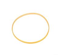 Jotekonoby Courroie transporteuse de moteur de scie à ruban pour travail du bois - Courroie d'entraînement nervurée en polyuréthane pour scies à ruban de 25,4 cm et 30,5 cm, orange, 340 x 10 mm et 620