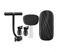 Jotekonoby Coussin de siège arrière pour enfant avec accoudoir et repose-pieds, pour siège arrière de vélo, kit d'accessoires compatible avec la plupart des vélos et