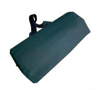Jotekonoby Coussin ergonomique de soutien de tête pour chaises longues, coussin repose-nuque réglable en hauteur avec tissu respirant pour extérieur, plage, salon inclinable (vert, 89 x 15 x 38 cm)