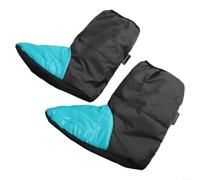 Jotekonoby Couvre-pieds chaud en polyester thermique avec bande élastique, isolation coupe-vent pour camping, randonnée, voyage, équipement de couchage en plein air (vert)