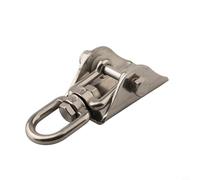 Jotekonoby Crochet rotatif à 360° en acier inoxydable - Crochet de plafond robuste pour chaises suspendues, chaises flottantes, serviettes de yoga et oiseau pour balançoires de nid, 450 kg