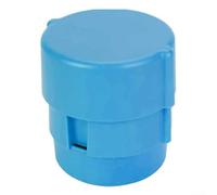 Jotekonoby Dénoyauteur portable à 6 trous pour cerises, outil de cuisine, outil de cuisine polyvalent pour prunes, olives, baies (bleu)