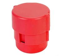 Jotekonoby Dénoyauteur portable à 6 trous pour cerises, outil de cuisine, outil de cuisine polyvalent pour prunes, olives, baies (rouge)