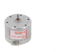Jotekonoby EG-530AD-2B Moteur de broche audio DC 12 V pour magnétoscope, lecteur CD, lecteur DVD et équipement de cassette compacte avec rotation dans le sens contraire des aiguilles d'une montre