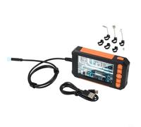 Jotekonoby Endoscope HD 1080p de 10,9 cm avec caméra d'inspection à double objectif, caméra d'égout étanche IP67, endoscope vidéo numérique portable pour tuyau industriel (tête unique, 1 m)