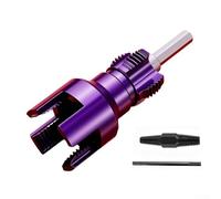 Jotekonoby Enfile-tuyau PPR à 4 points 6 points en PVC - Outil de filetage interne pour tuyaux en plastique - Outil de filetage à double extrémité en alliage d'acier (E)