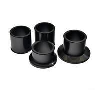 Jotekonoby Ensemble d'entretoises de moyeu d'essieu de moto en alliage d'aluminium CNC pour Surron UltraBee Electric Dirt pour vélo avant et arrière hors route (noir)