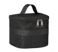 Jotekonoby Ensemble d'épices de camping portable avec sac de rangement pour voyage en plein air, bouteilles scellées d'huile et de vinaigre pour barbecue, randonnée, pique-nique, 4 x plastique + 4 x