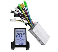 Jotekonoby Ensemble électrique pour vélo Wave 500 W 28 A pour vitesse Ebike M5 Affichage de puissance avec écran LCD 2460 V Contrôleur sinusoïdal sans balais 3 modes (48/60 V 500 W 28 A)