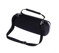 Jotekonoby Étui de voyage rigide en EVA pour JBL Charge 6 - Boîte de rangement de protection avec intérieur rembourré - Épaules réglables - 31 x 14 x 12 cm - Compatible avec haut-parleur sans fil et