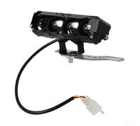 Jotekonoby Feu pour avant LED Compact 150x150mm Pour Moto Feu pour avant | ABS pour robuste 500g, résistant aux chocs, conditions difficiles, durabilité maximale, -terrain