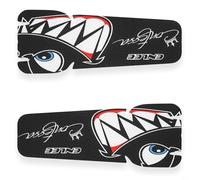 Jotekonoby Film anti-rayures pour guidon de vélo, autocollant de protection en PVC pour cadre de vélo, ruban de protection de guidon noir, accessoire de cyclisme pour route (A)