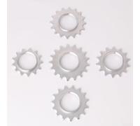 Jotekonoby Fixe Acier 18T avec Bague pour Vélo Piste Fixe Acier 18T avec | Acier pour robuste, compatibilité moyeu standard, pour chaîne 1/8 pouce, montage pour facile, idéal piste