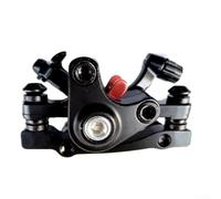 Jotekonoby Frein à disque mécanique en alliage d'aluminium pour avant et arrière pour vélo compatible avec les vélos pliants de route de montagne 160 mm/180 mm Rotor Si (F140160)